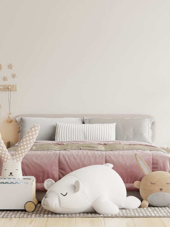 Harmonisation des couleurs dans une chambre pour enfants / visiondeco